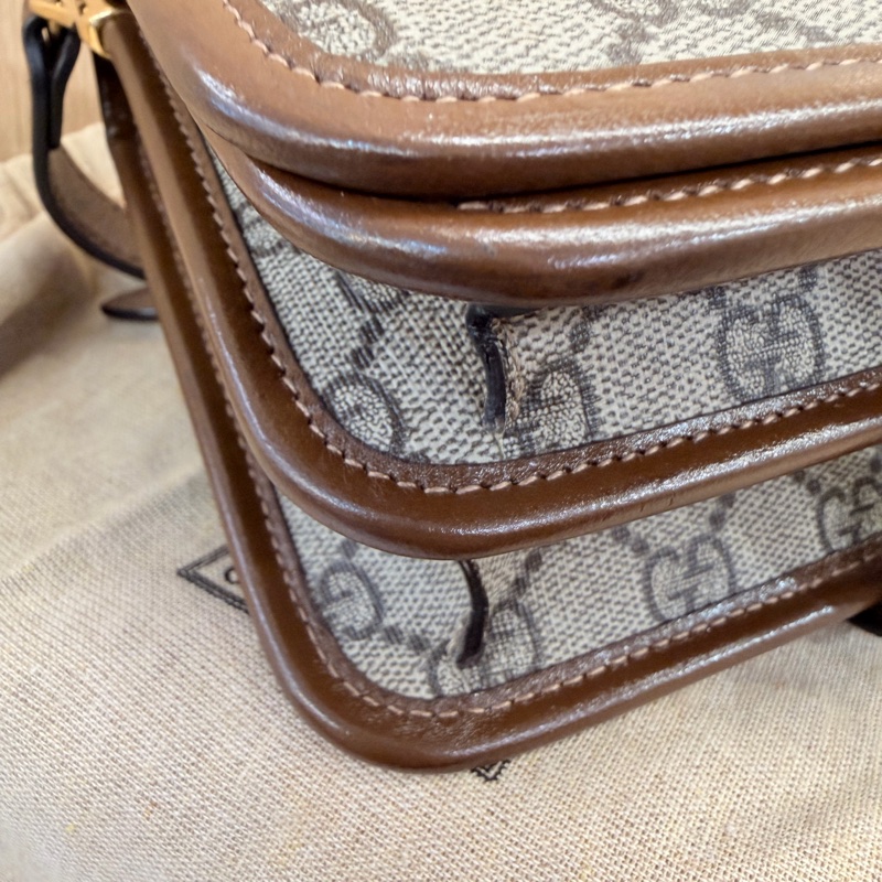 Gucci interlocking pvc斜背包-10