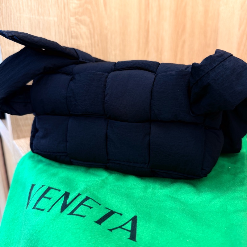BV cassette 黑尼龍2*4格胸包-8
