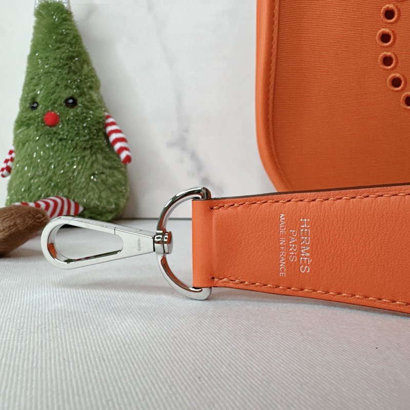 HERMES 全新橘色Neo Evelyne 29-6