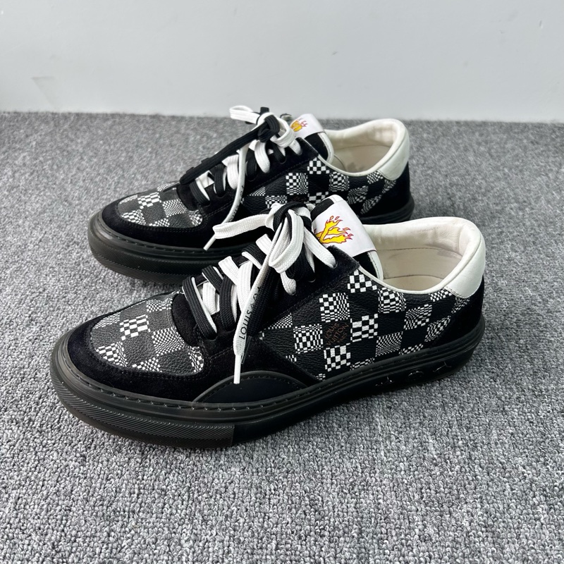 Louis Vuitton 路易威登 LV  Ollie黑白棋盤格板鞋 尺碼：40.5碼-0