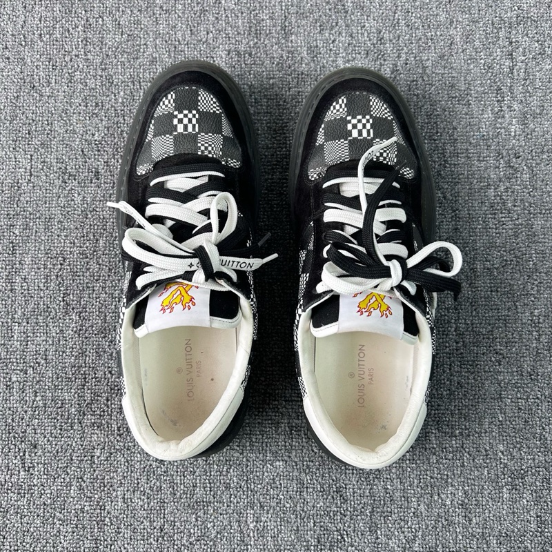 Louis Vuitton 路易威登 LV  Ollie黑白棋盤格板鞋 尺碼：40.5碼-4