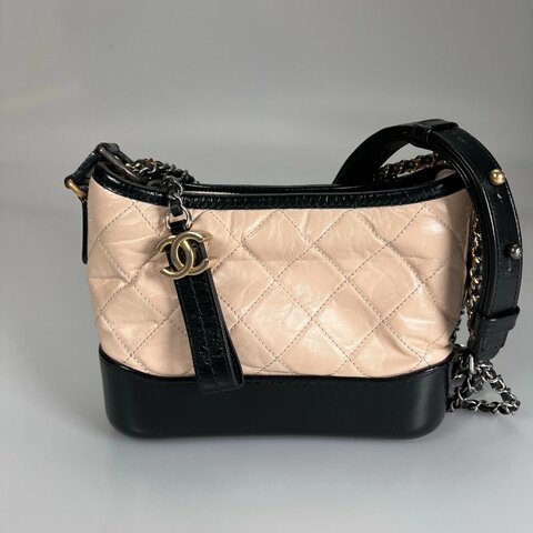 CHANEL 流浪包小號 膚色 25開