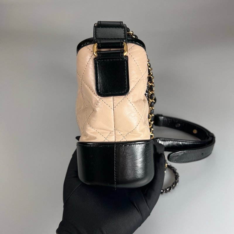 CHANEL 流浪包小號 膚色 25開-3