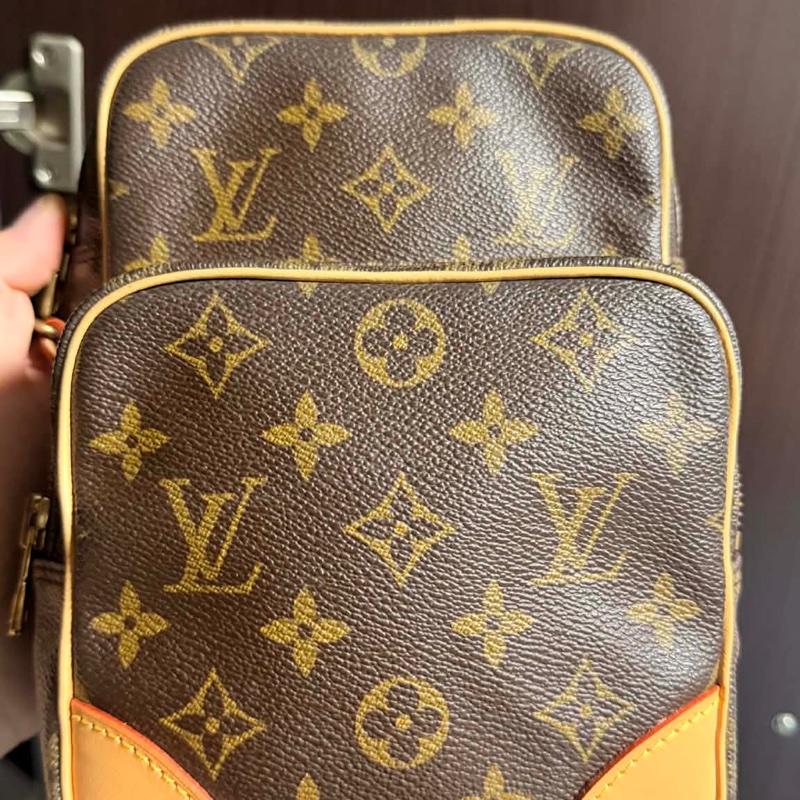 Lv經典老花雙層相機包/男女通用款-0