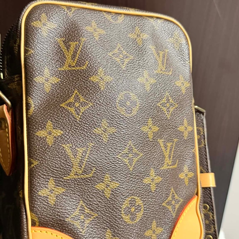 Lv經典老花雙層相機包/男女通用款-4