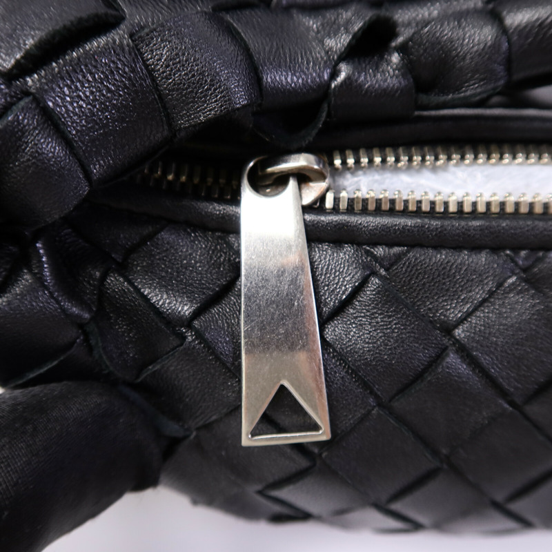 BOTTEGA VENETA 羊皮皮革Mini Jodie手挽袋-6