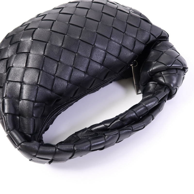BOTTEGA VENETA 羊皮皮革Mini Jodie手挽袋-9