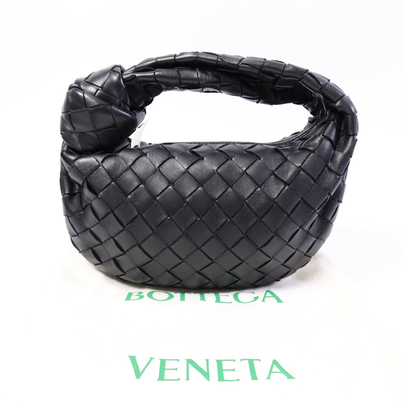 BOTTEGA VENETA 羊皮皮革Mini Jodie手挽袋-10