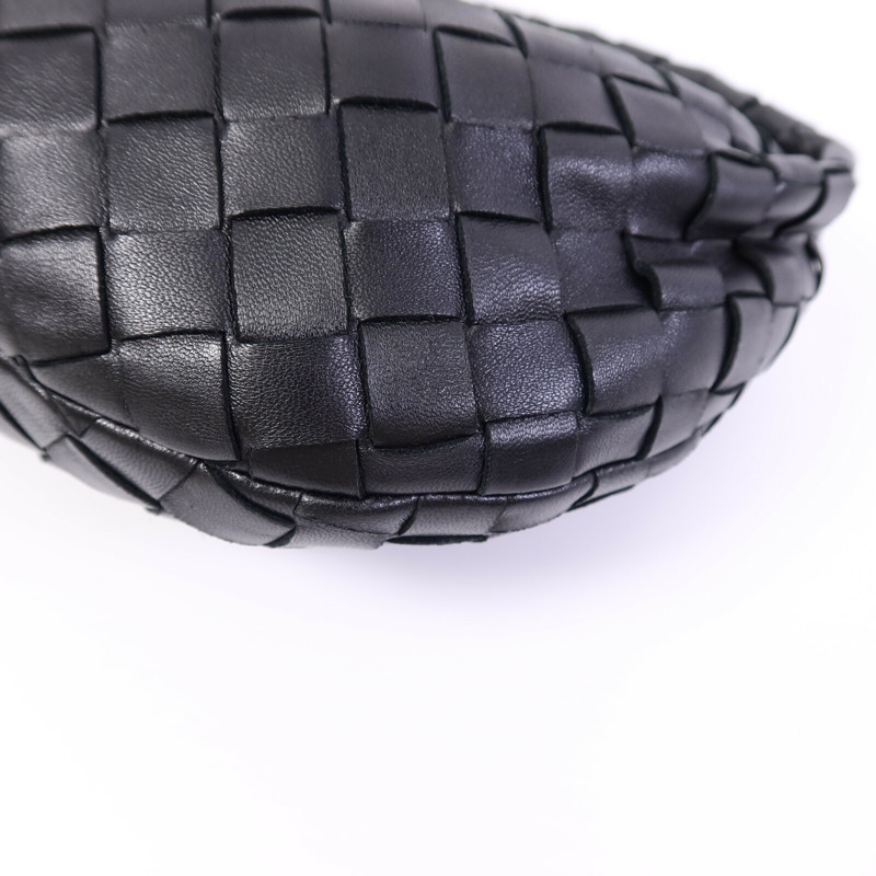 BOTTEGA VENETA 羊皮皮革Mini Jodie手挽袋-11