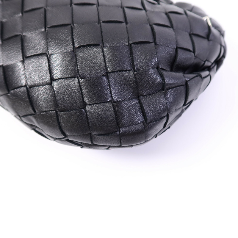 BOTTEGA VENETA 羊皮皮革Mini Jodie手挽袋-13