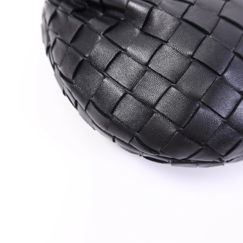 BOTTEGA VENETA 羊皮皮革Mini Jodie手挽袋-14