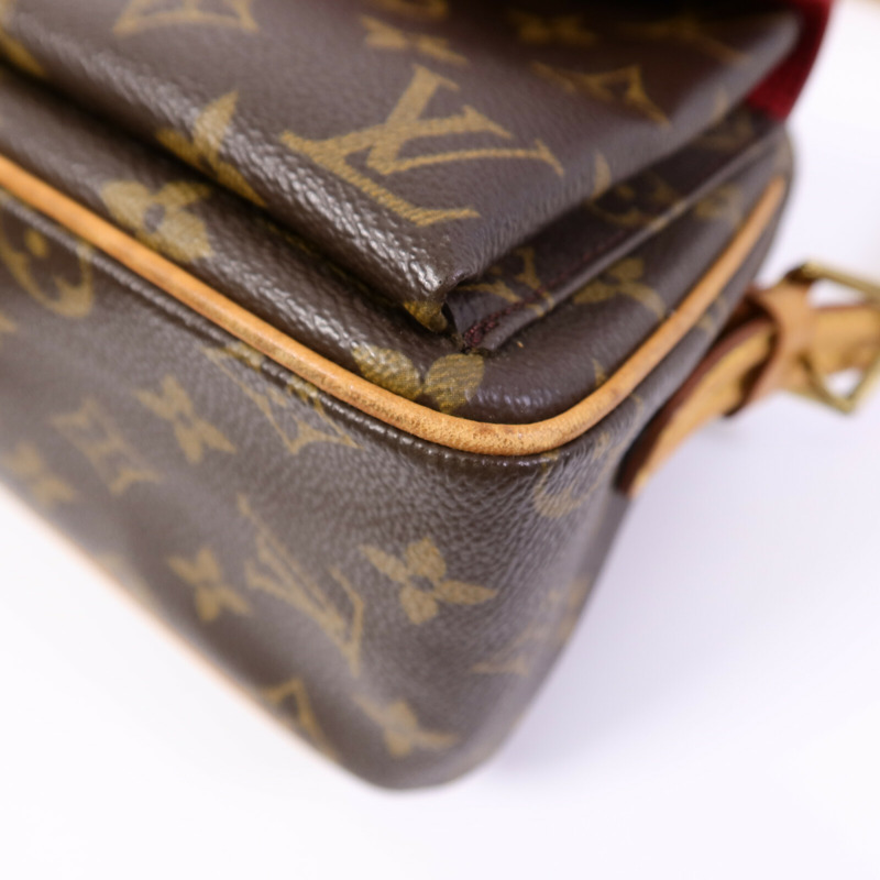 LOUIS VUITTON Monogram Viva Cite MM肩背袋-9