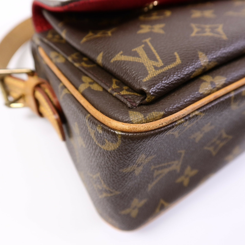 LOUIS VUITTON Monogram Viva Cite MM肩背袋-10
