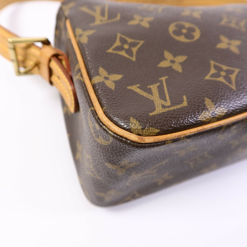 LOUIS VUITTON Monogram Viva Cite MM肩背袋-12