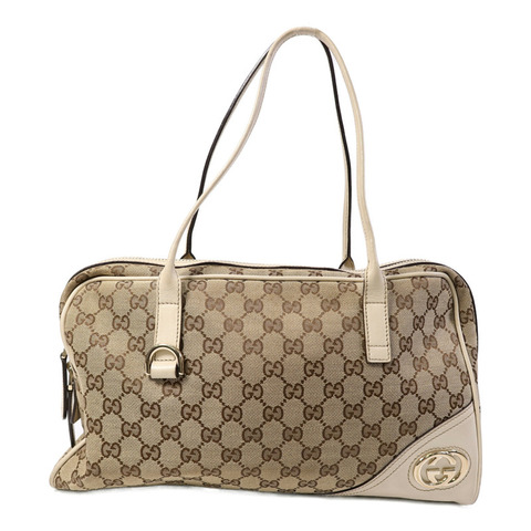 GUCCI 帆布Shoulder Bag肩背袋