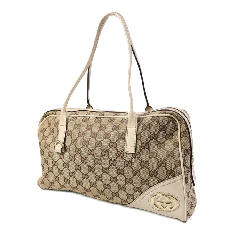 GUCCI 帆布Shoulder Bag肩背袋-2