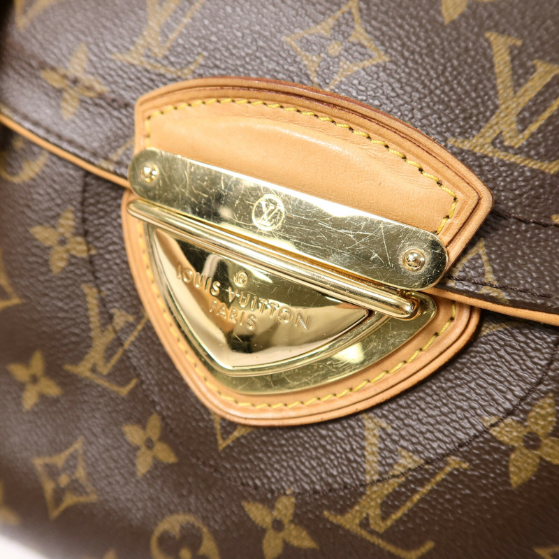 LOUIS VUITTON Monogram Beverly GM肩背袋-6