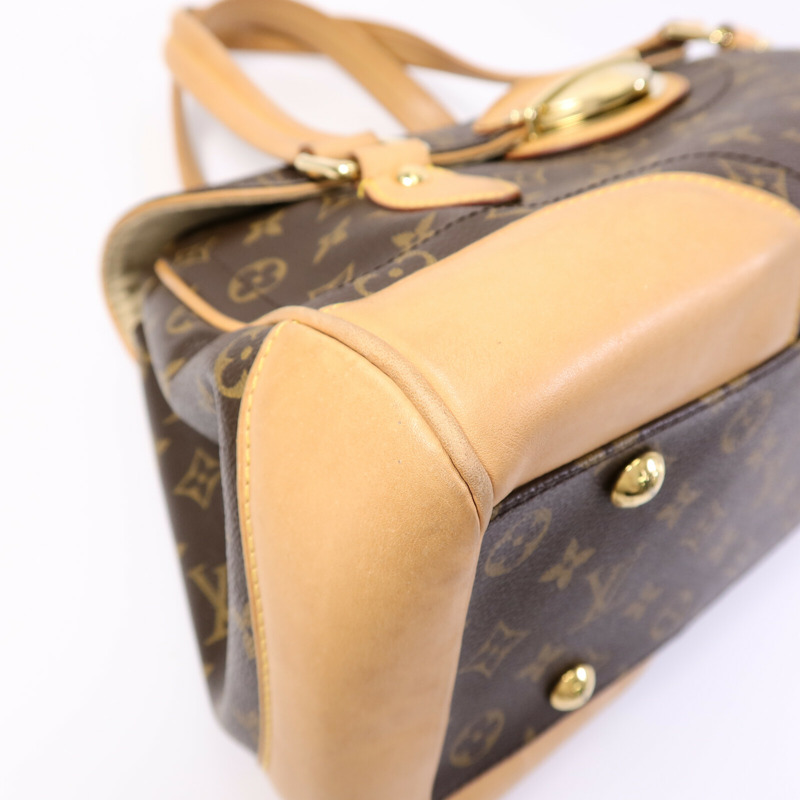 LOUIS VUITTON Monogram Beverly GM肩背袋-10