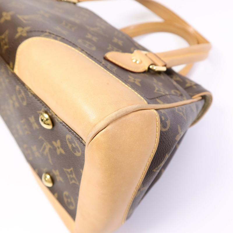LOUIS VUITTON Monogram Beverly GM肩背袋-11
