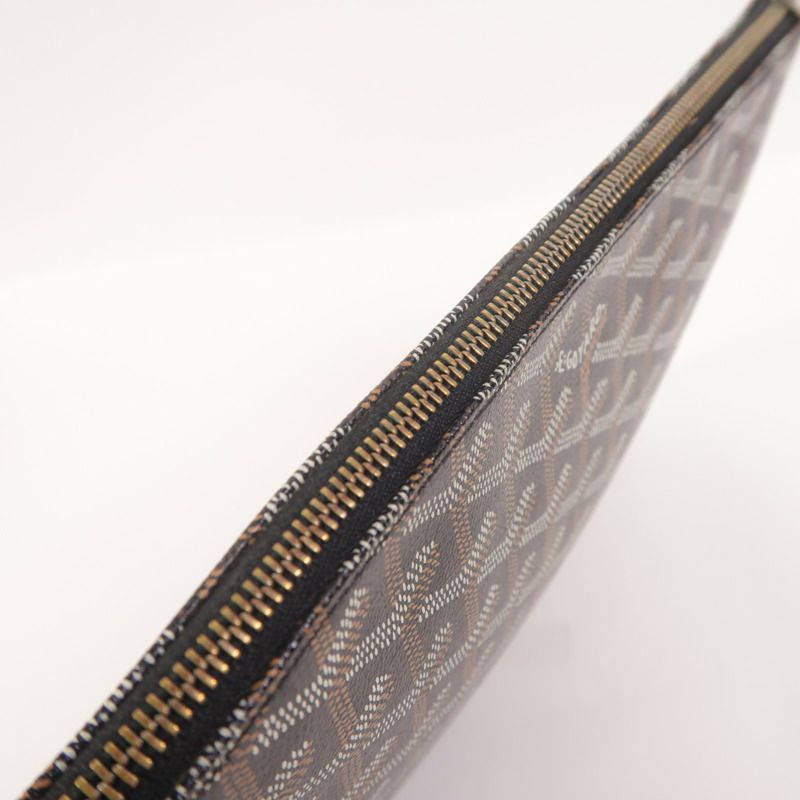 GOYARD 塗層帆布Senat Pouch MM手拿包-11