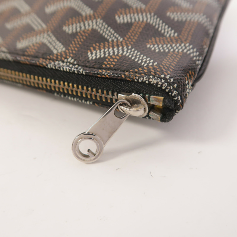 GOYARD 塗層帆布Senat Pouch MM手拿包-12