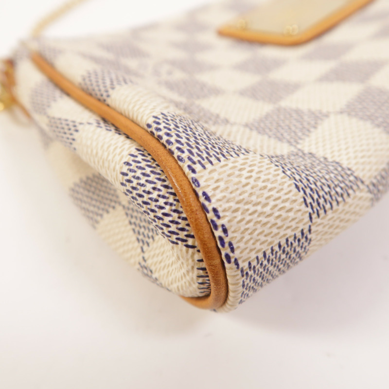 LOUIS VUITTON Damier Azur Eva金扣手挽肩背兩用袋-12
