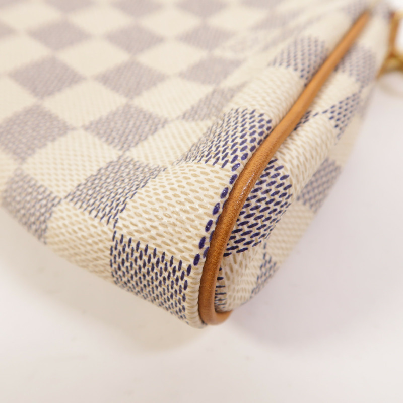 LOUIS VUITTON Damier Azur Eva金扣手挽肩背兩用袋-13