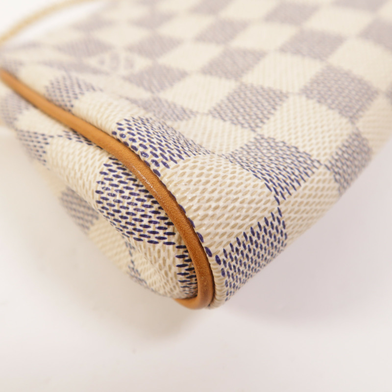 LOUIS VUITTON Damier Azur Eva金扣手挽肩背兩用袋-14