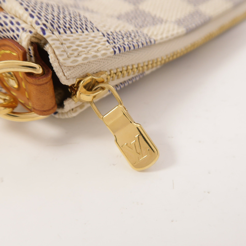LOUIS VUITTON Damier Azur Eva金扣手挽肩背兩用袋-17