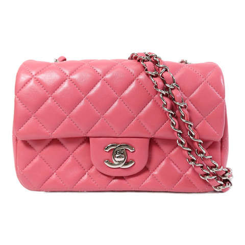 CHANEL 羊皮皮革Classic 20鏈帶肩背袋