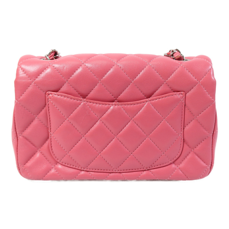 CHANEL 羊皮皮革Classic 20鏈帶肩背袋-1