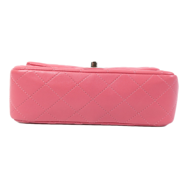 CHANEL 羊皮皮革Classic 20鏈帶肩背袋-3