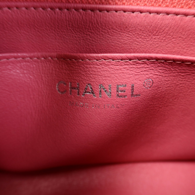 CHANEL 羊皮皮革Classic 20鏈帶肩背袋-5
