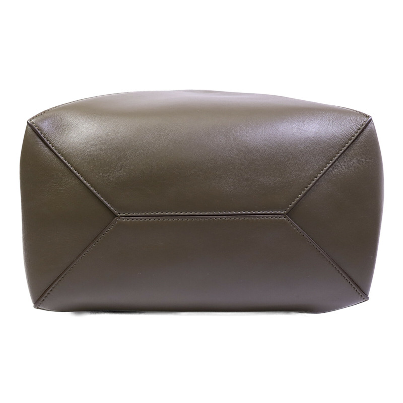LOEWE 牛皮皮革Puzzle Fold Tote Medium手挽袋-3