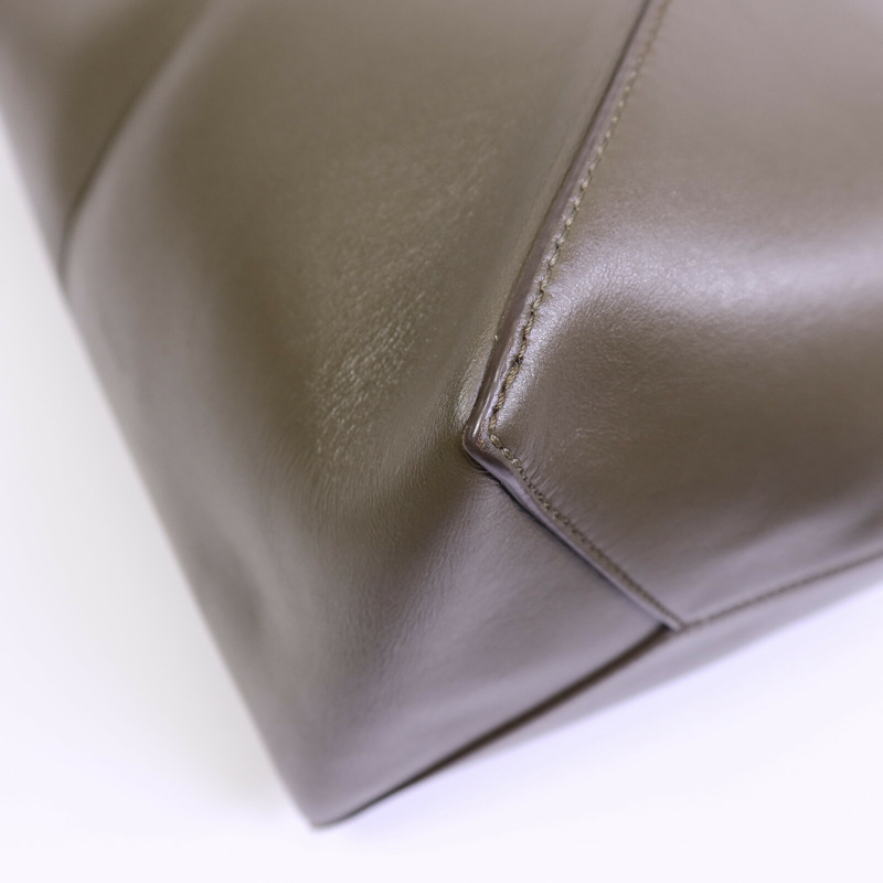 LOEWE 牛皮皮革Puzzle Fold Tote Medium手挽袋-10