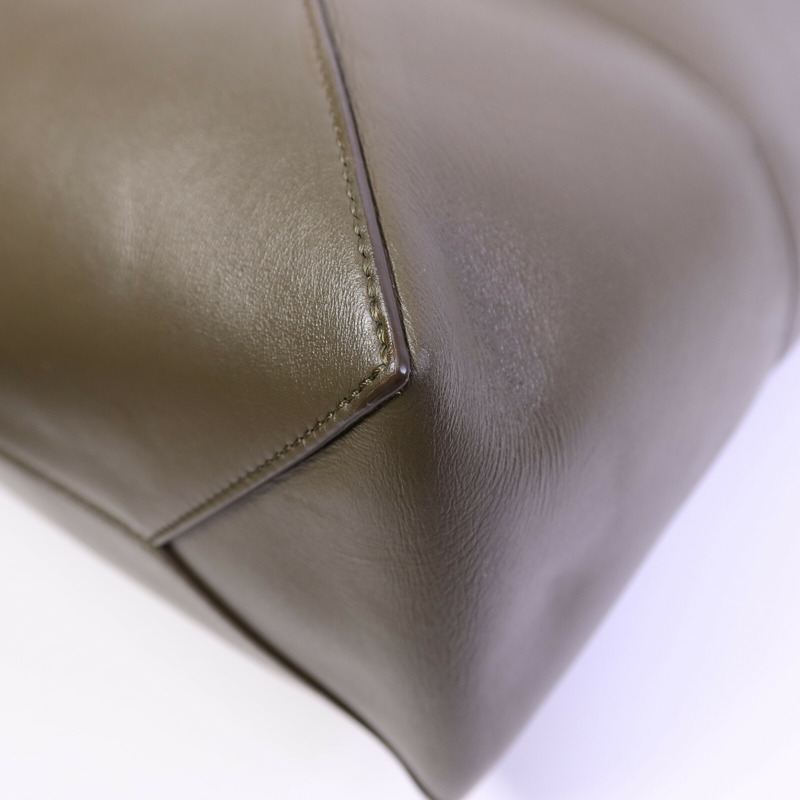 LOEWE 牛皮皮革Puzzle Fold Tote Medium手挽袋-11