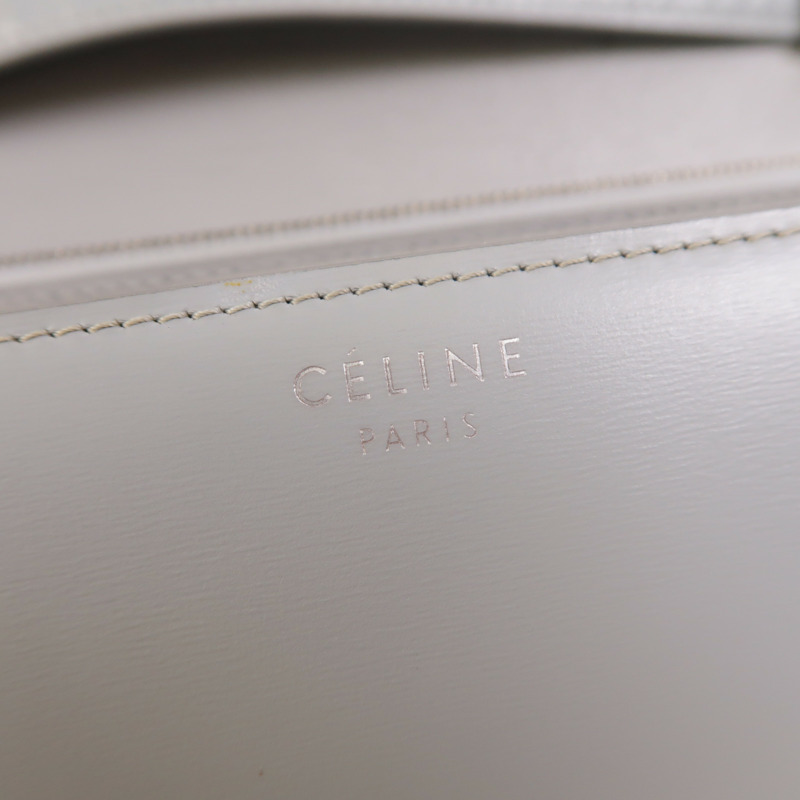 CELINE 牛皮皮革Classic Box肩背袋-6