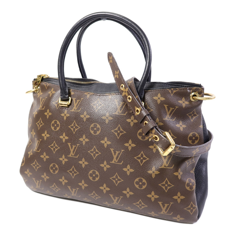 LOUIS VUITTON Monogram Pallas MM手挽肩背兩用袋-2