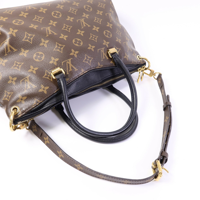LOUIS VUITTON Monogram Pallas MM手挽肩背兩用袋-8