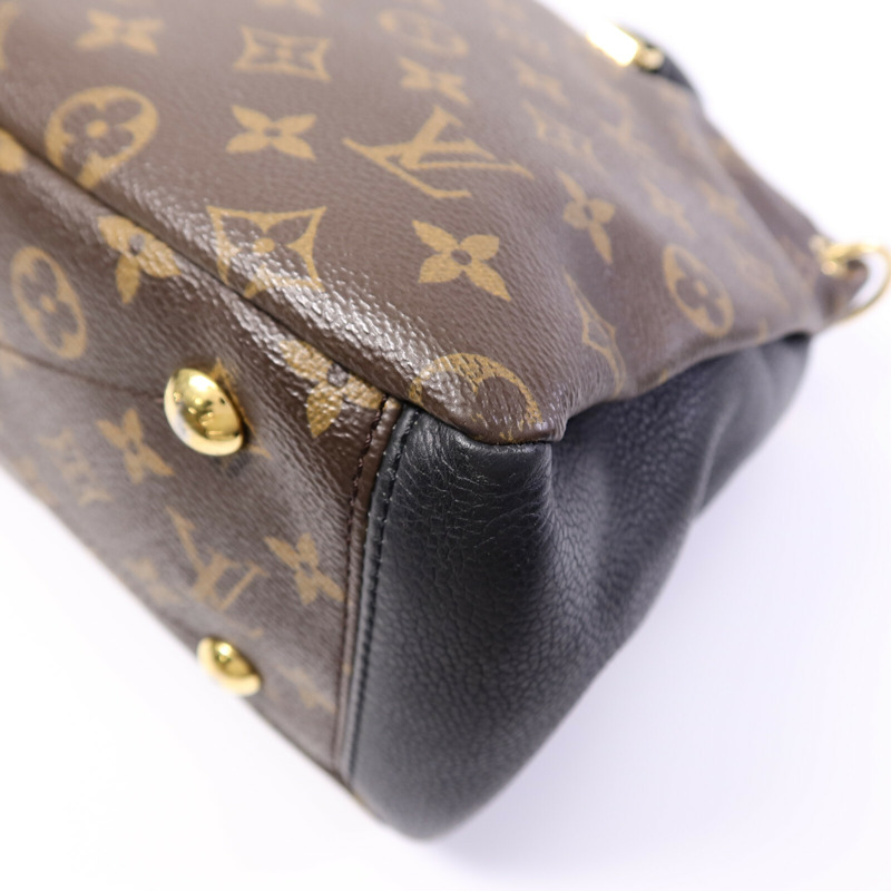LOUIS VUITTON Monogram Pallas MM手挽肩背兩用袋-11