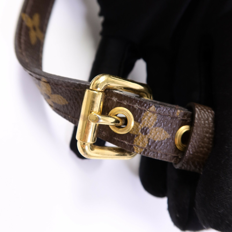 LOUIS VUITTON Monogram Pallas MM手挽肩背兩用袋-13