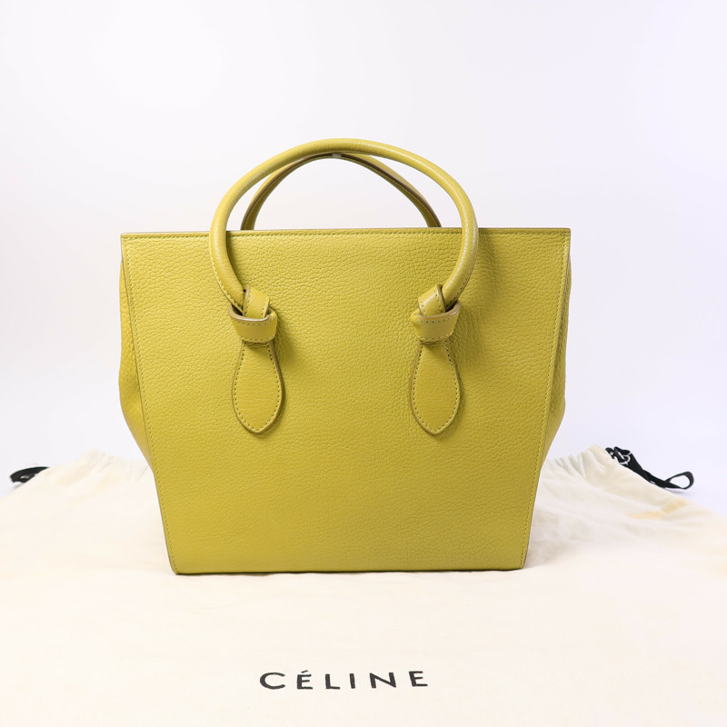 CELINE 牛皮皮革Tote Bag手挽袋-9