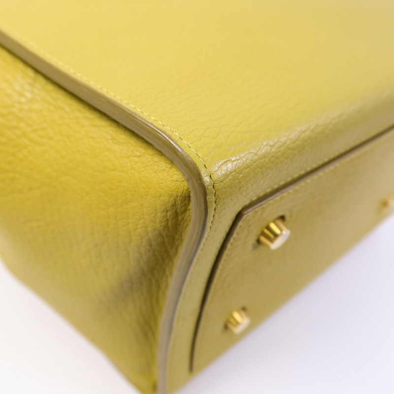 CELINE 牛皮皮革Tote Bag手挽袋-13