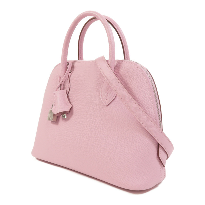 HERMES Epsom皮革Bolide 1923手挽肩背兩用袋Mauve Sylvestre-2