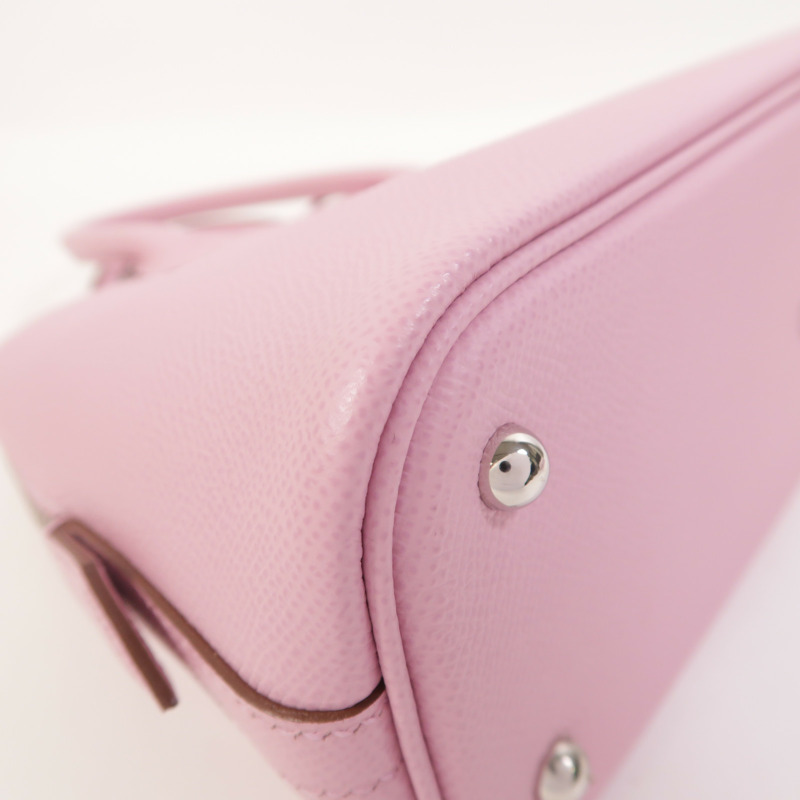 HERMES Epsom皮革Bolide 1923手挽肩背兩用袋Mauve Sylvestre-11
