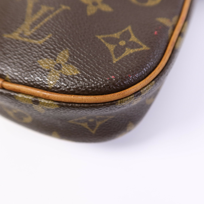 LOUIS VUITTON Monogram Pochette Gange肩背袋-9