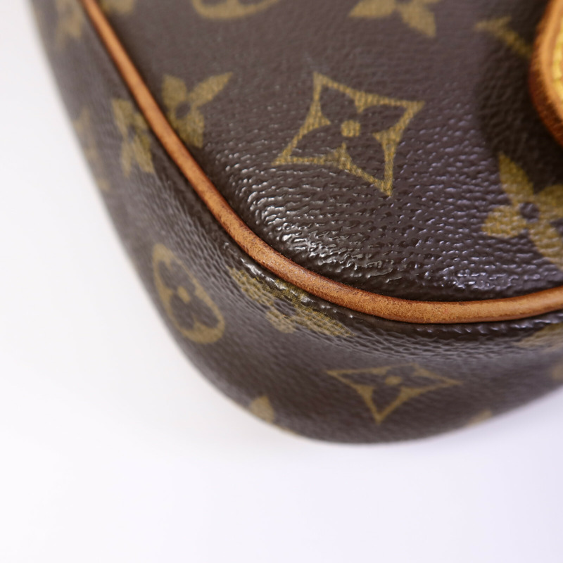LOUIS VUITTON Monogram Pochette Gange肩背袋-12