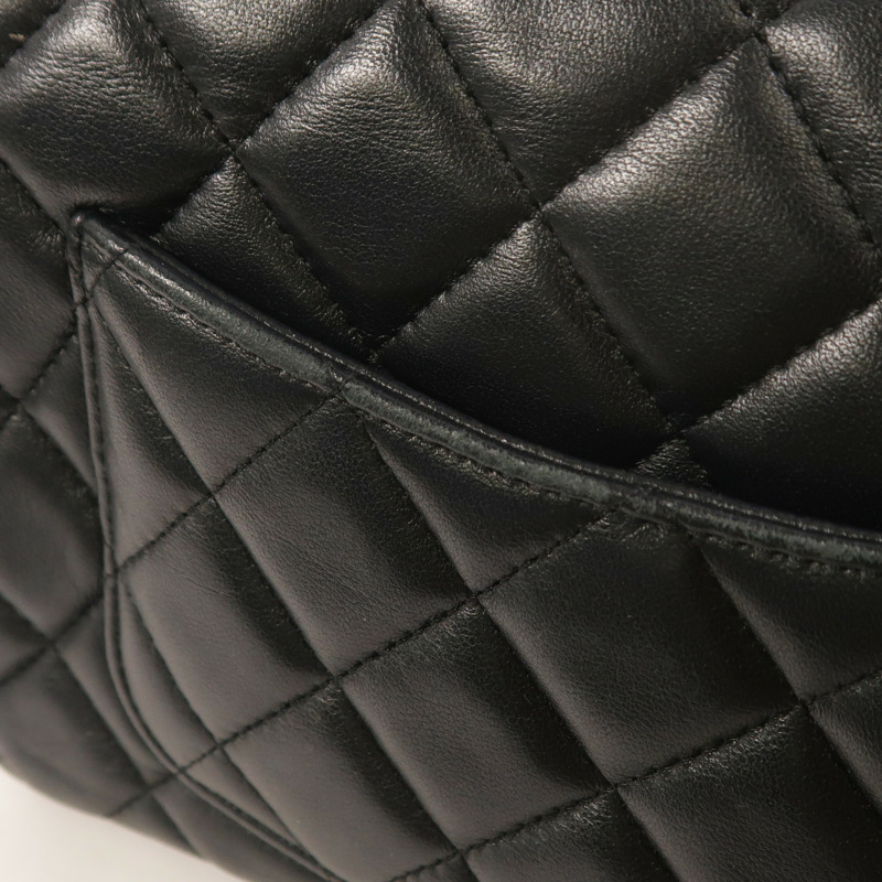 CHANEL 羊皮皮革Mini Classic 20鏈帶肩背袋-17