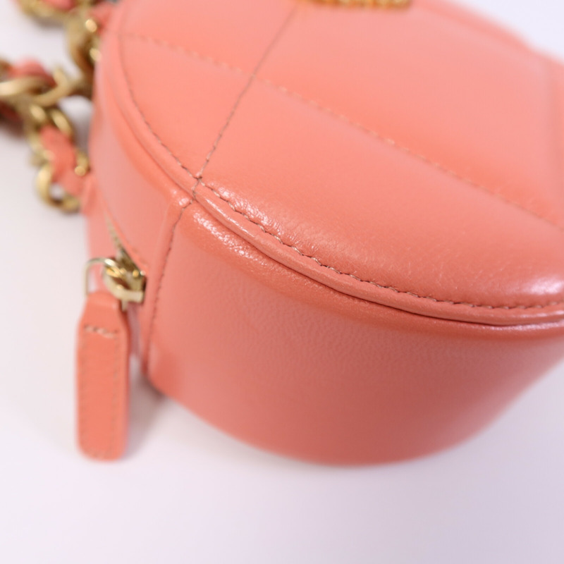CHANEL 羊皮皮革Chanel 19 Clutch Bag鏈帶肩背袋-11