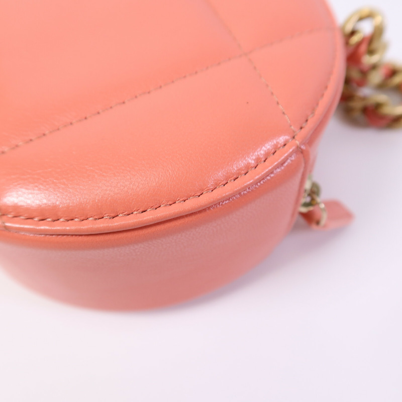 CHANEL 羊皮皮革Chanel 19 Clutch Bag鏈帶肩背袋-12